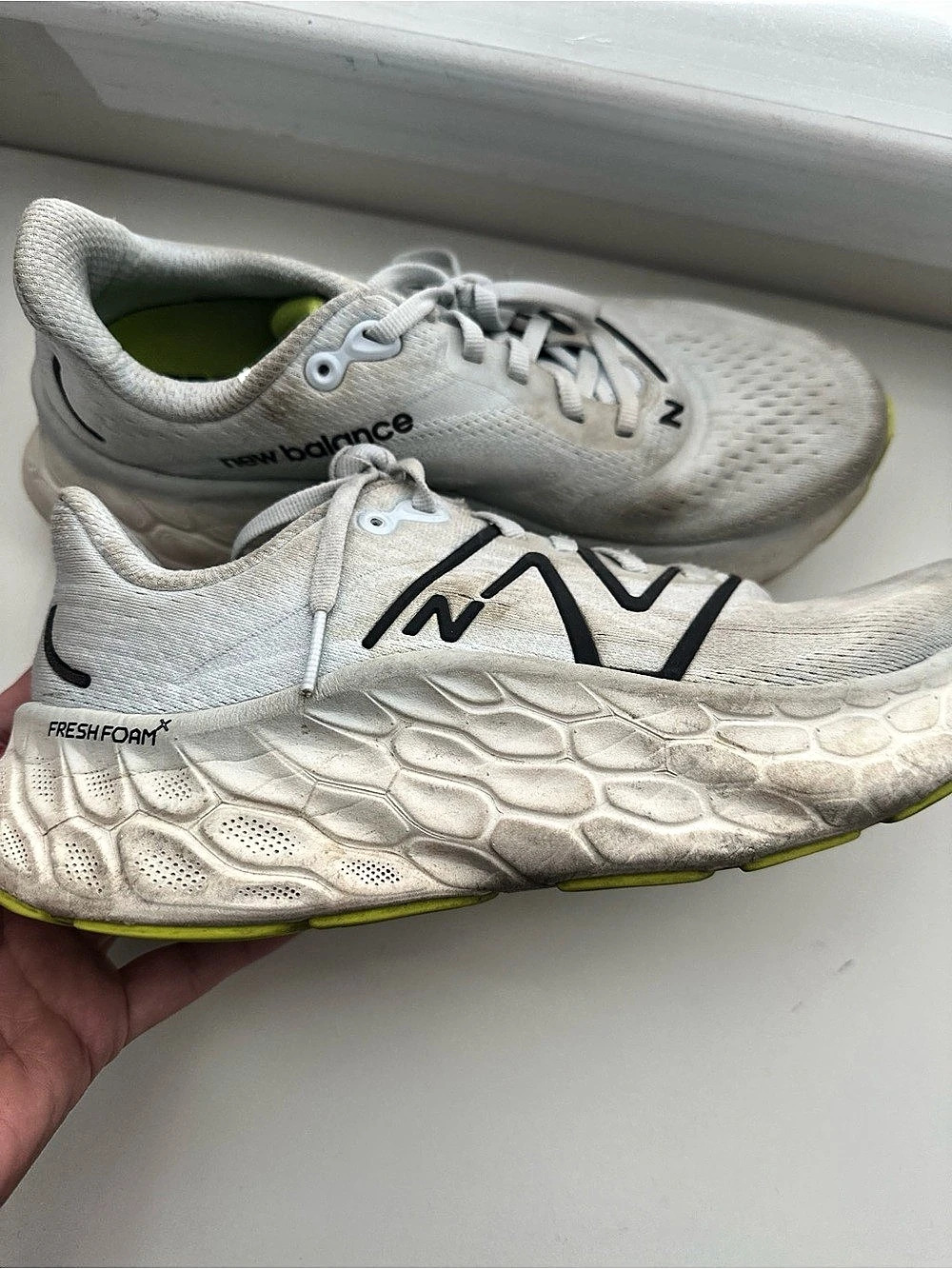New Balance Fresh Foam X 1080v13 Women's Gray & Green US 8.5 W